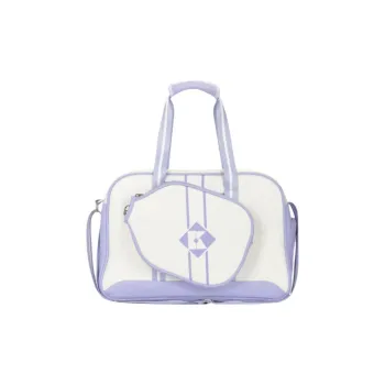 KUMPOO Badminton Racket Bags Shoulder Bag White Purple Unisex