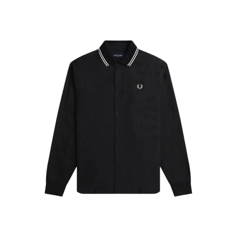 FRED PERRY Shirts Men Black-0