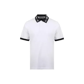 VERSACE JEANS COUTURE SS24 Polo Shirt Men's White