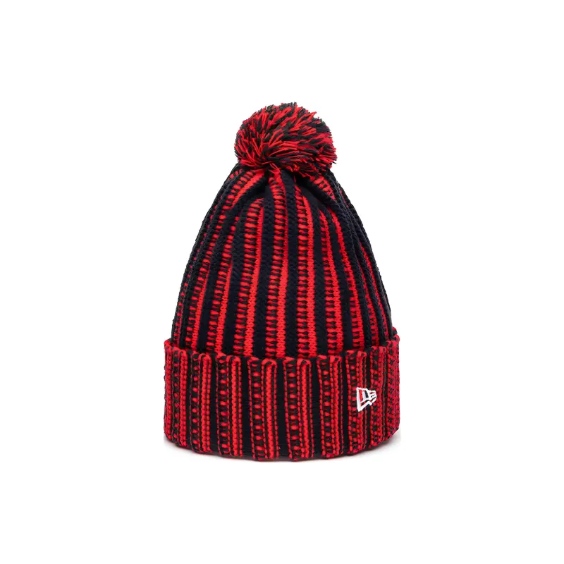 New Era Acrylic Beanies Unisex Red-1