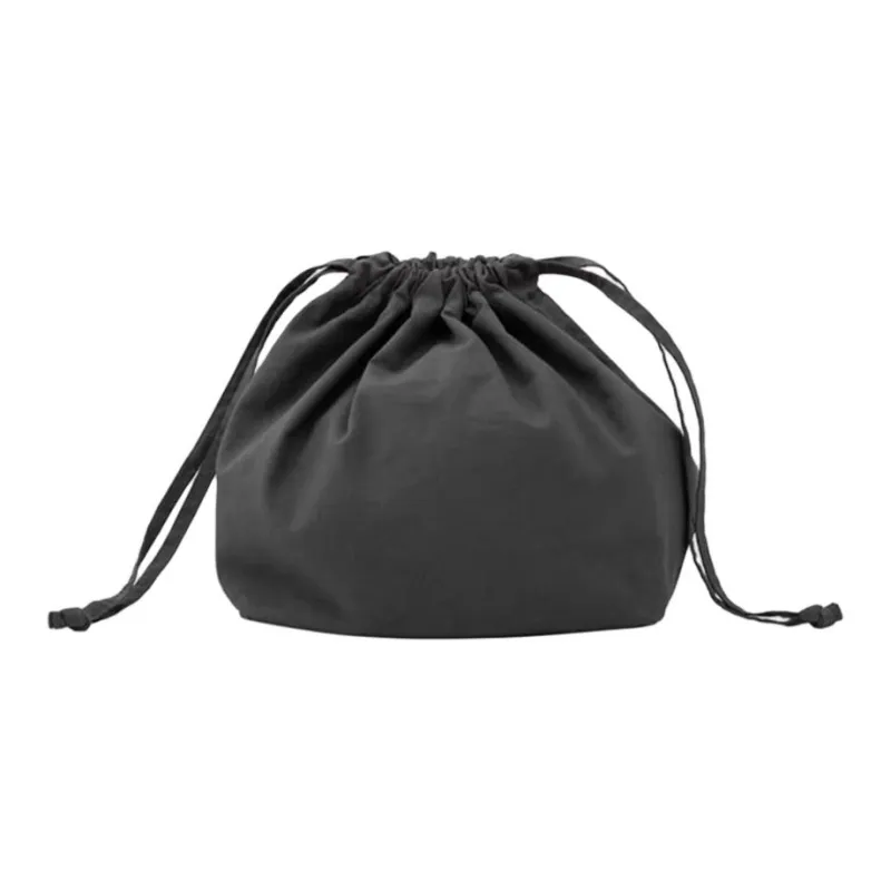 MUJI Cotton Handbag Medium Size Unisex Multicolor-8