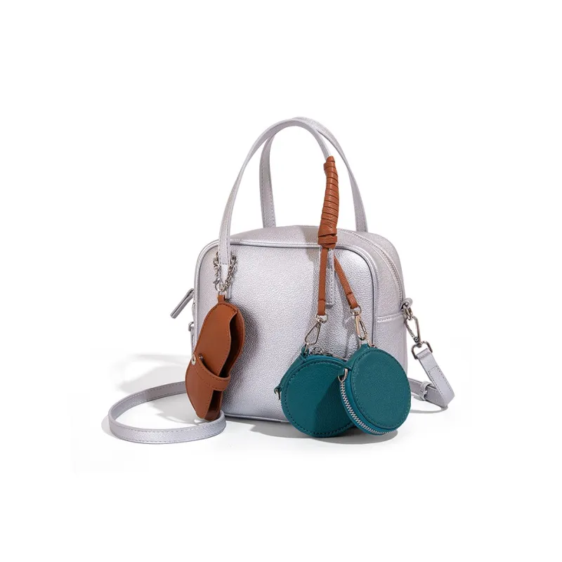 Vigno Synthetic Leather Shoulder Bag, Crossbody Bag Women's Multicolor-18