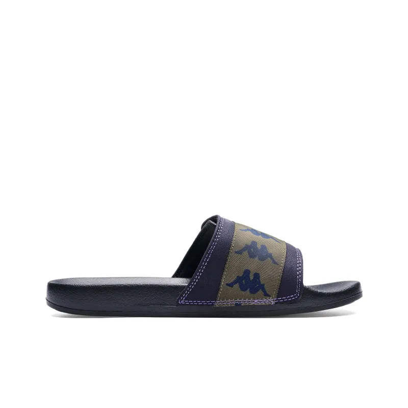 Kappa Slip Resistant Slide Slippers Unisex Black-1