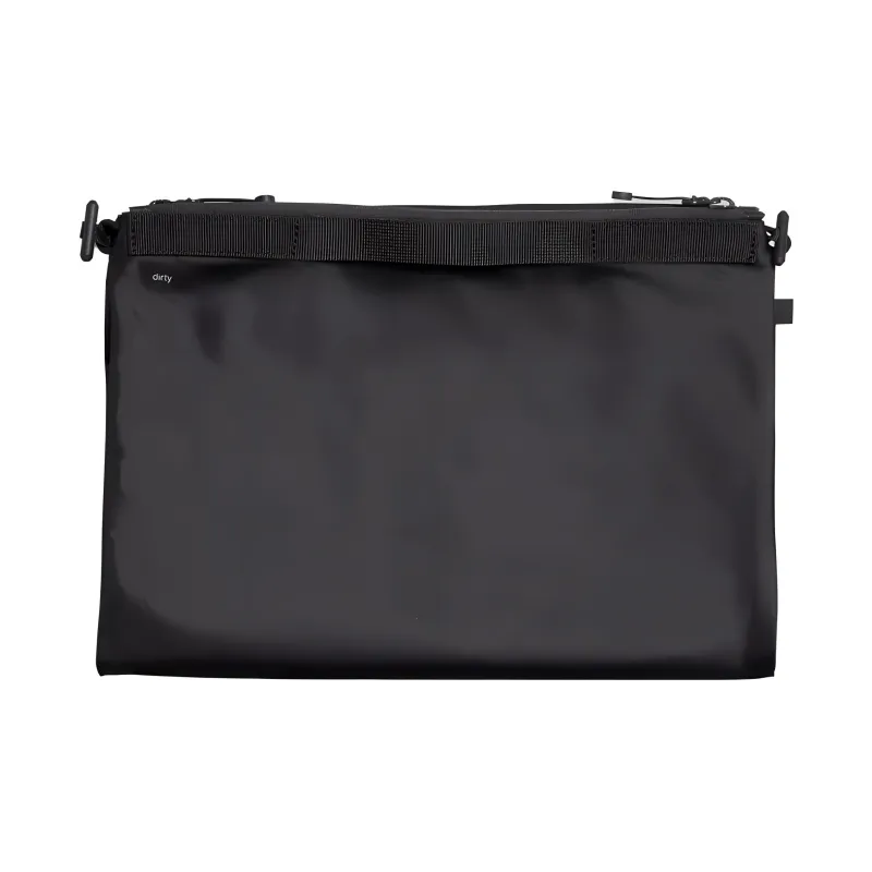 Lululemon Waterproof Fabric Storage Bag Unisex Black & Graphite Gray-1