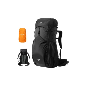 INOXTO Mountaineering Bag Outdoor Bag Polyester 55L Multicolor Unisex