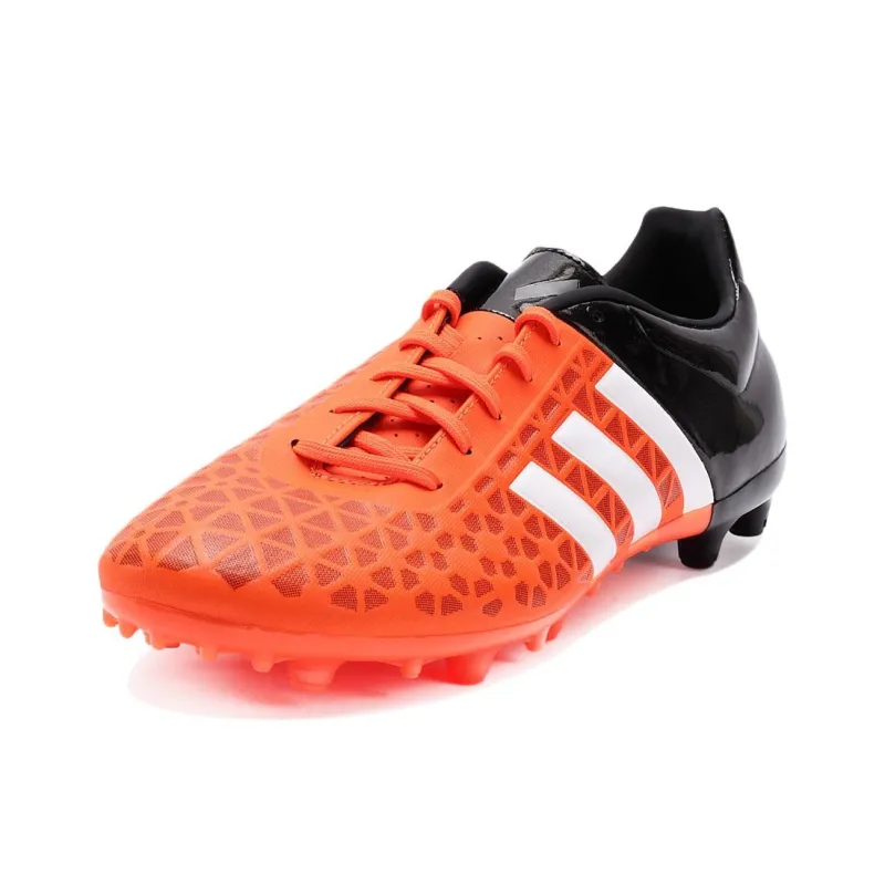 Adidas Ace AG Short Rubber Studs FG Long Rubber Studs Anti Slip Wear Resistant Soccer Shoes Men's Orange Black-2