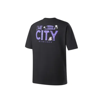 NBA Los Angeles Lakers SS25 T Shirt Unisex Black