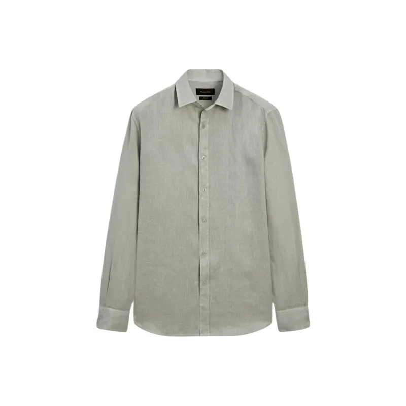 Massimo Dutti Shirt Men's Green-0