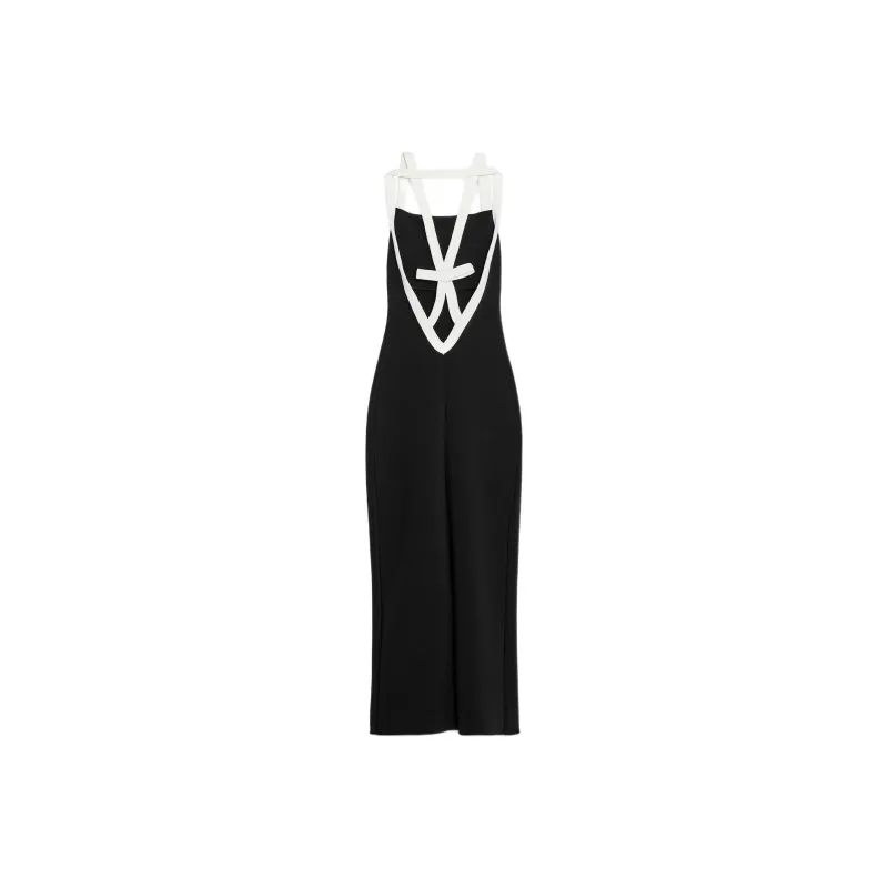 ZARA Slip Dresses Women's Black-1