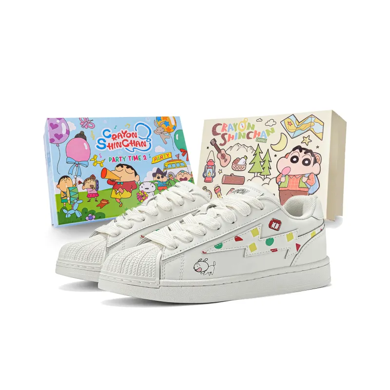 Crayon Shinchan Balance Lightweight Support Low-Top Skateboard Shoes Unisex-7