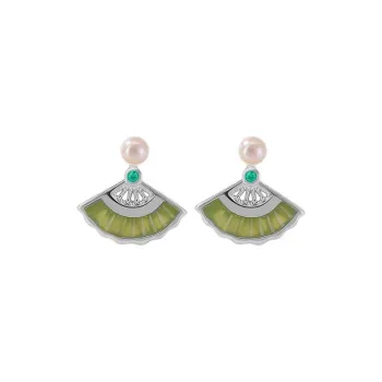 ZHENZHUAOMI Pearl Earrings Women's