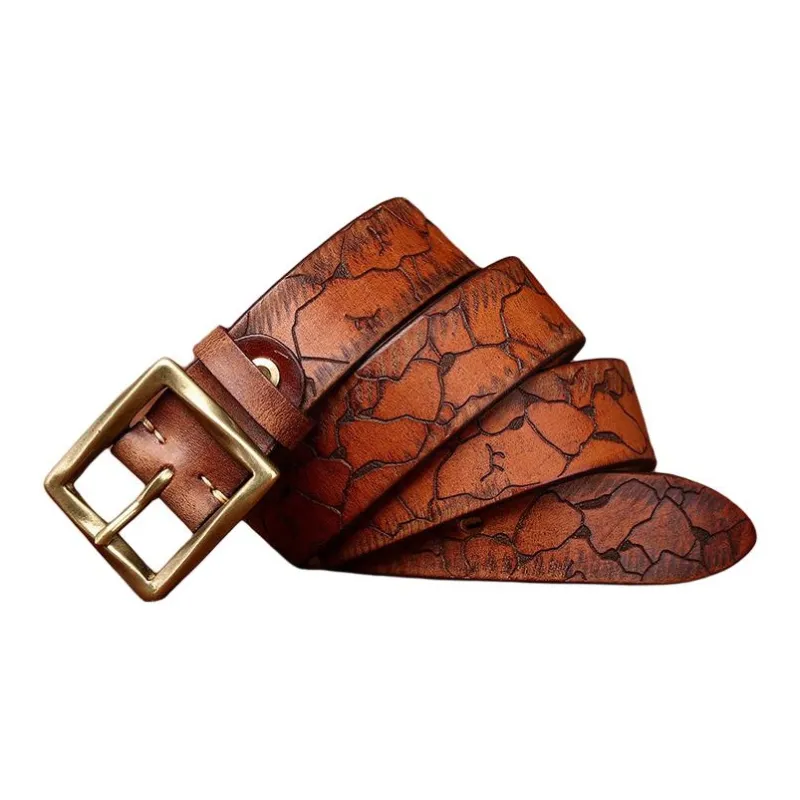JEANSWEST Cow Leather Belts Men's 3.8CM-12