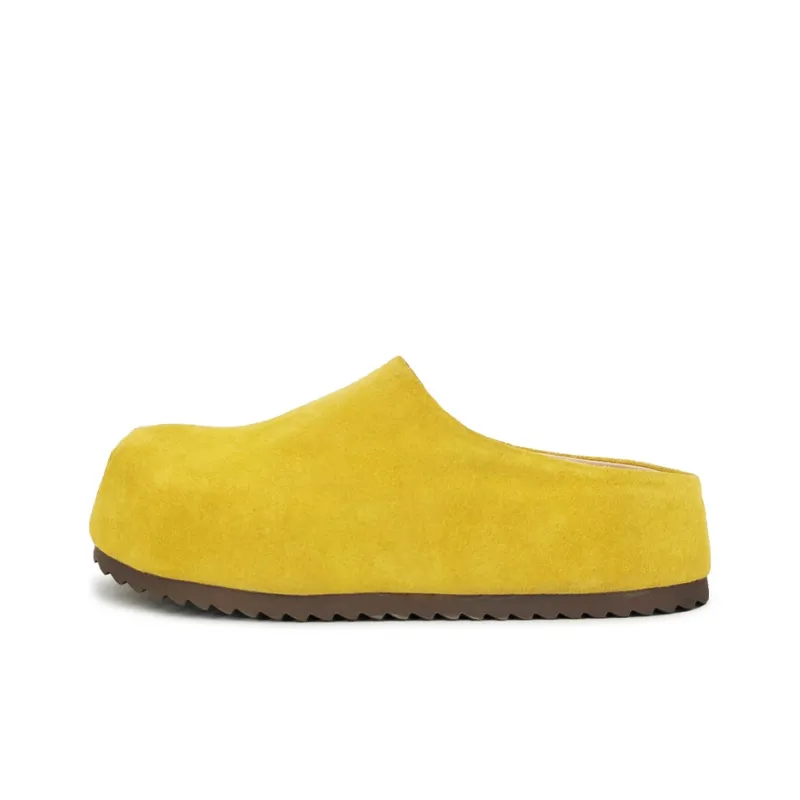 Xuanbaihui Rubber Sole Closed Toe Slippers Women's-0