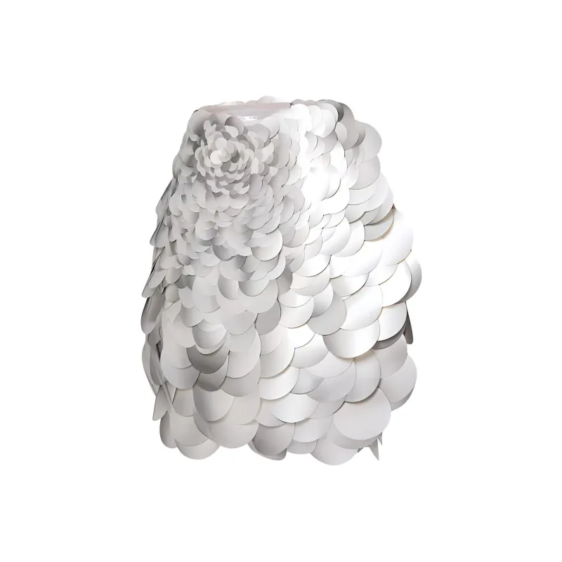 LOUIS VUITTON Mother-of-Pearl Scale Skirt-2