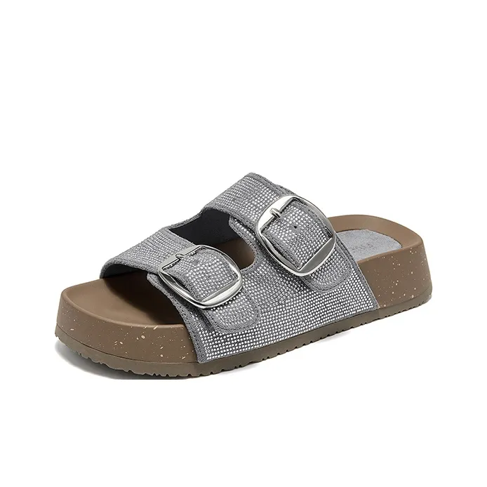 FIVE PLUS Odor Resistant Slide Slippers Women's-8