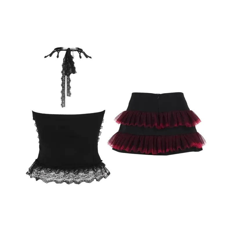 GTLA Two Piece Skirt Sets Women's-1