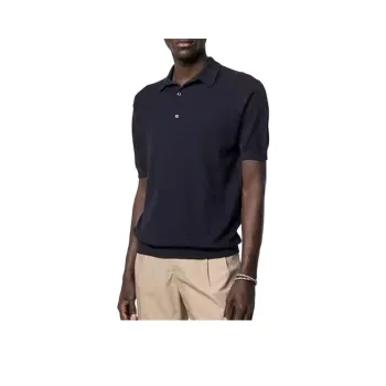 JOHN SMEDLEY Polo Shirt Men's Black