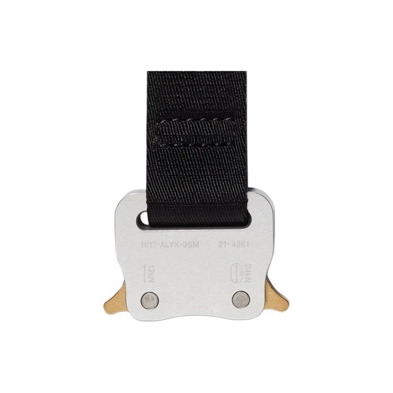 1017 ALYX 9SM Polyamide Belt Women's Black Width 2.5cm-4