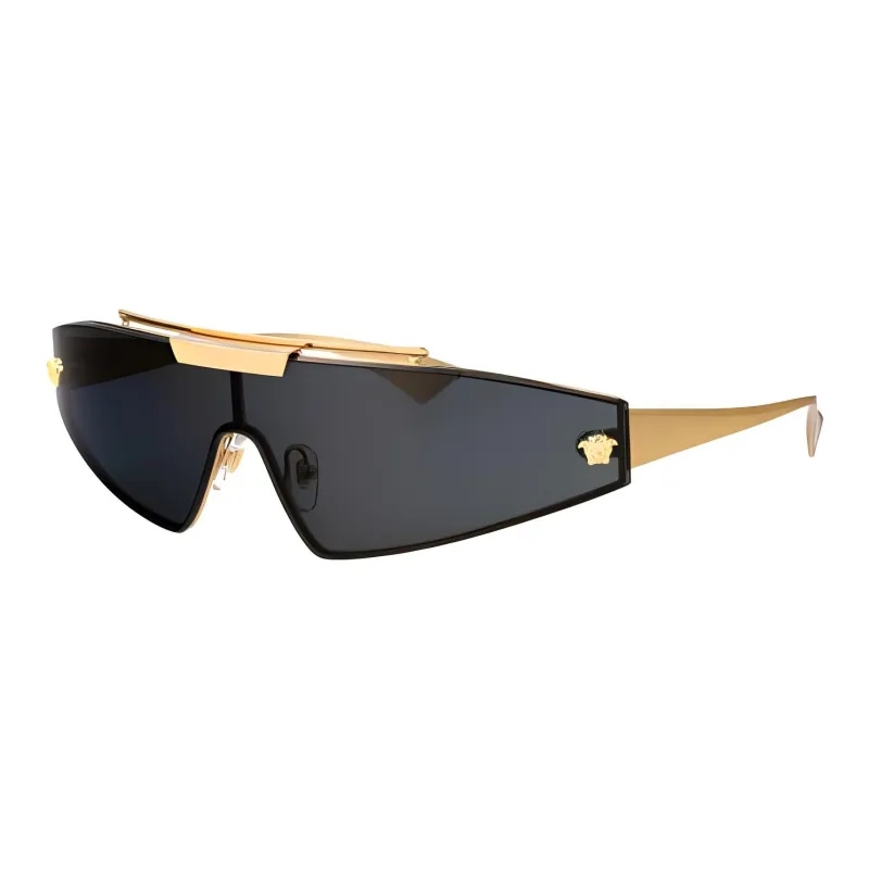 VERSACE Shield Frame Sunglasses-0