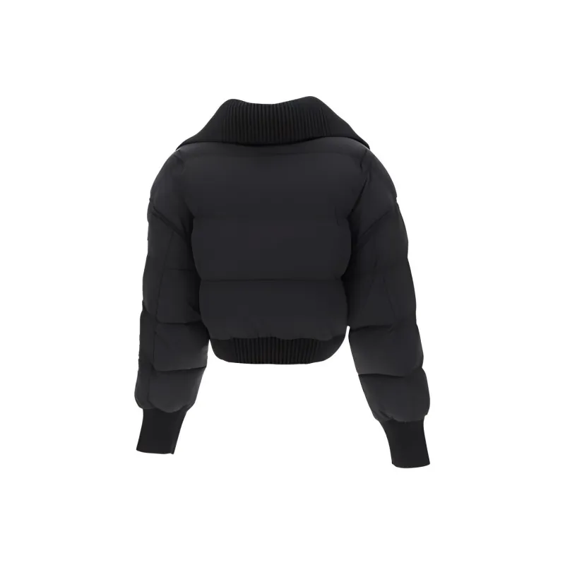 Jacquemus La Doudoune Briciola Cropped Puffed Jacket 'Black'-1