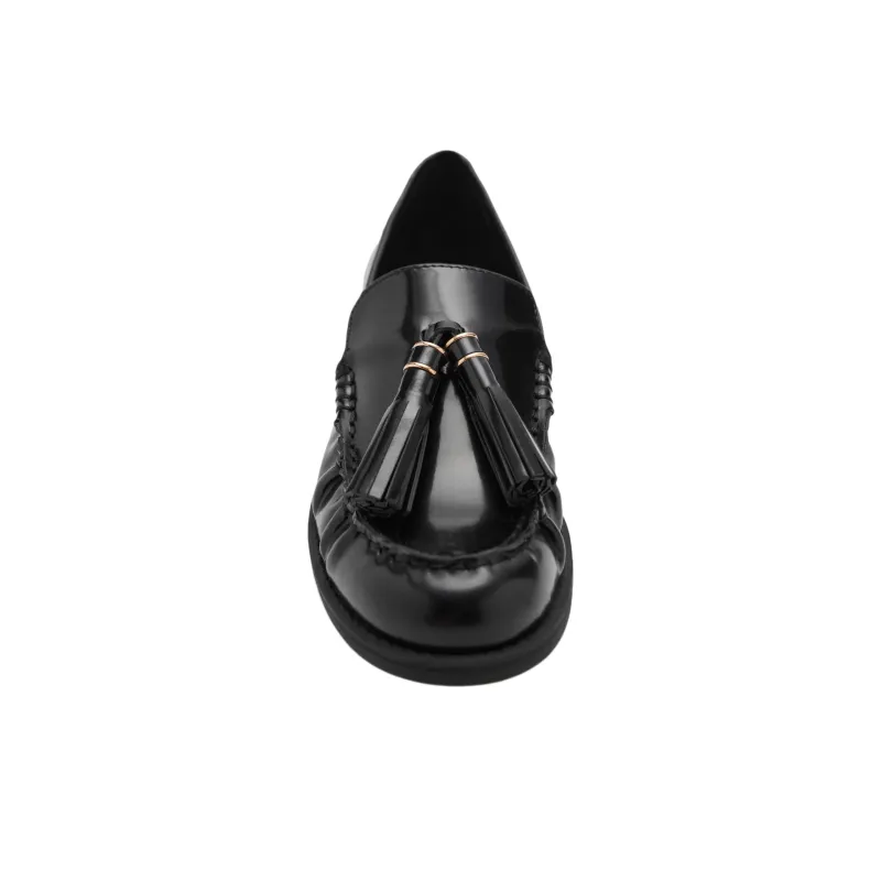 MANGO Loafers Women's Black-2
