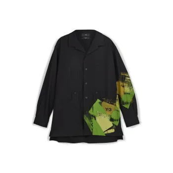 Y 3 Shirts Men Black