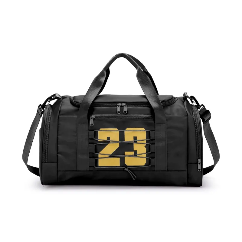 BUBM Nylon One Shoulder Travel Bag Unisex Black/Gray/Pink/Green/Blue/Dark Purple/Light Purple-4