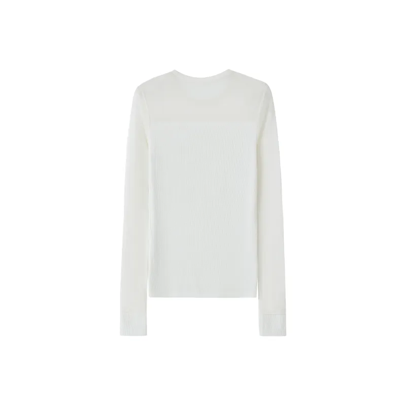 TAGEECHITA 2025 Spring Regular T Shirt Women's White-5