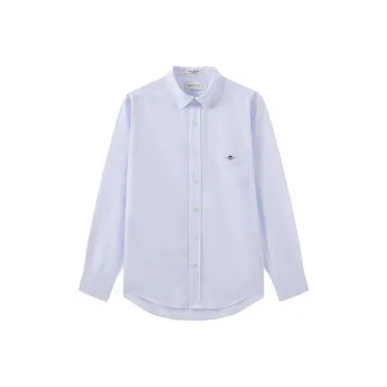 GANT Shirts Men Light Blue