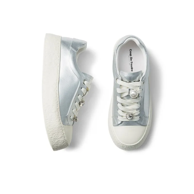 Coup De Foudre Lightweight And Breathable Low Top Skateboard Shoes Women's-7