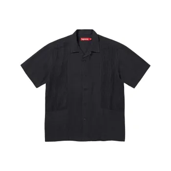 Supreme Mesh Panel Linen S/S Shirt