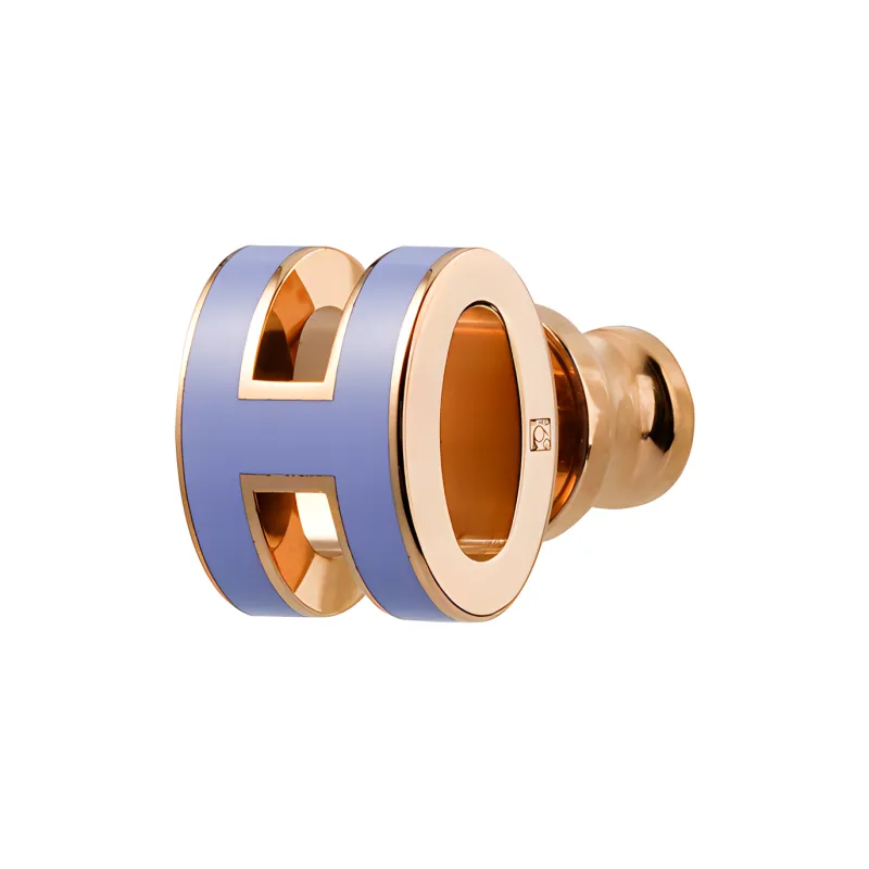 HERMES POP H Collection Stud Earrings Women's-1