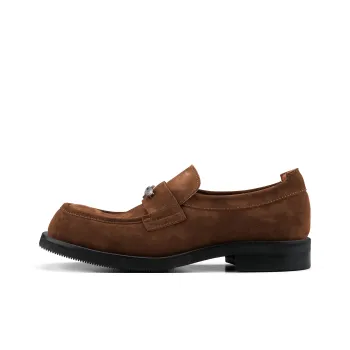 HANQIAORIJI The Abyss Series Loafers Unisex Brown