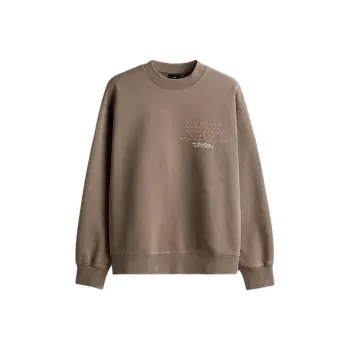 H&M Sweatshirt Men's Gray Brown