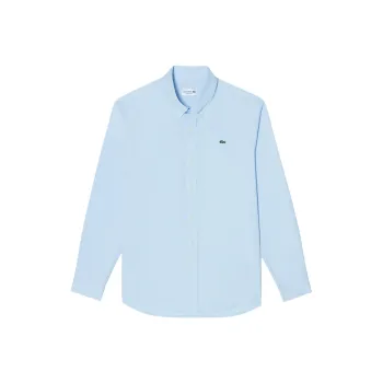 LACOSTE Shirts Men Light Blue