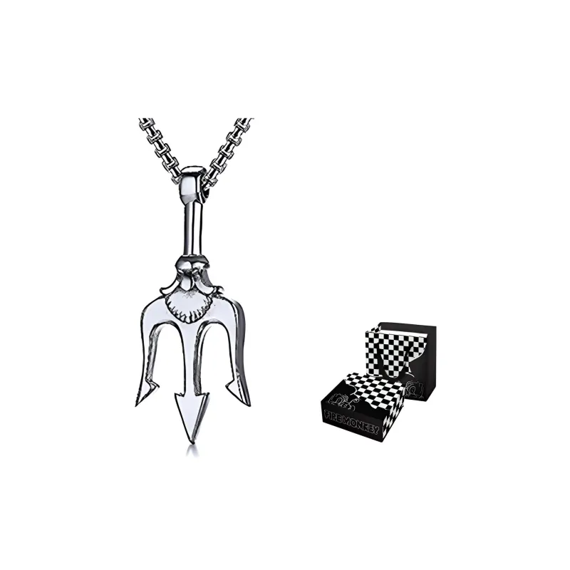 FireMonkey Titanium Steel Necklaces Unisex-6