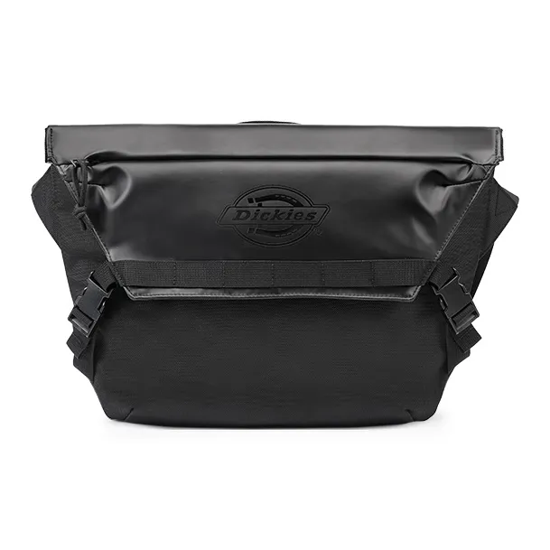 Dickies Polyester Crossbody Bag, Shoulder Bag, Messenger Bag Men's Classic Black-0