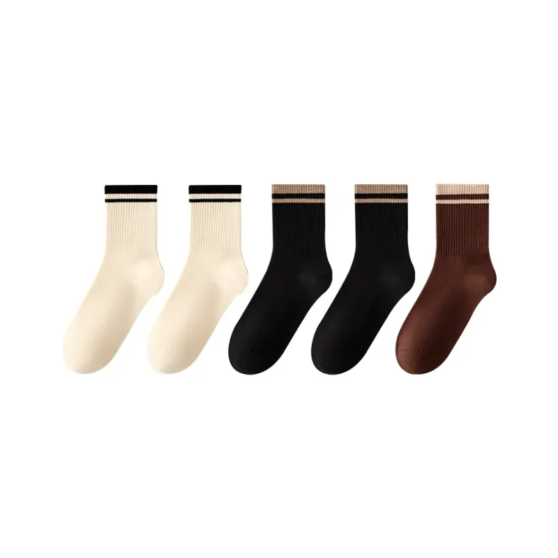 Top Melon Mid Calf Socks Women's 5 Pack-20