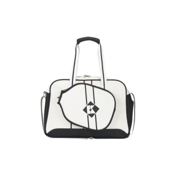 KUMPOO Badminton Racket Bags Shoulder Bag White Black Unisex