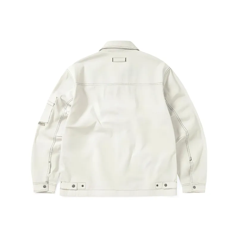 Thisisneverthat Jackets Unisex White-1