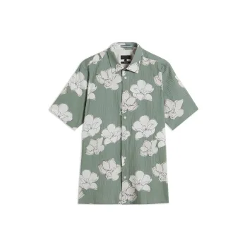 Ted Baker Shirts Men Light Green