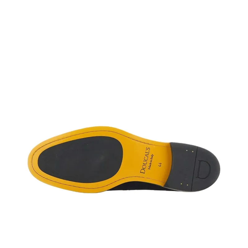 DOUCAL'S Mink Casual Shoes Men's Marine Blue-6