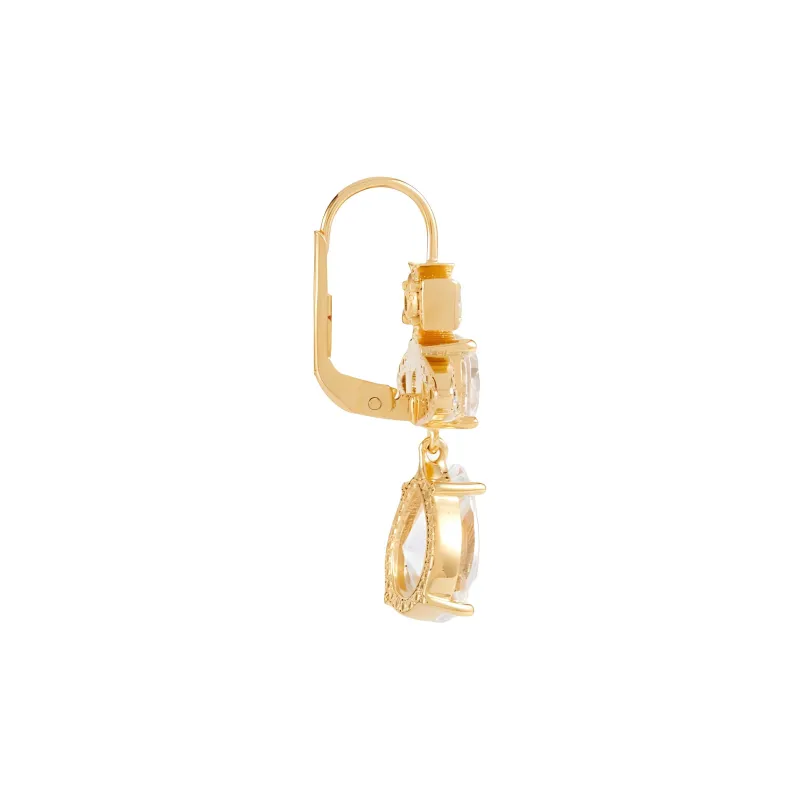 Vivienne Westwood Brass Earrings Women's Gold-2
