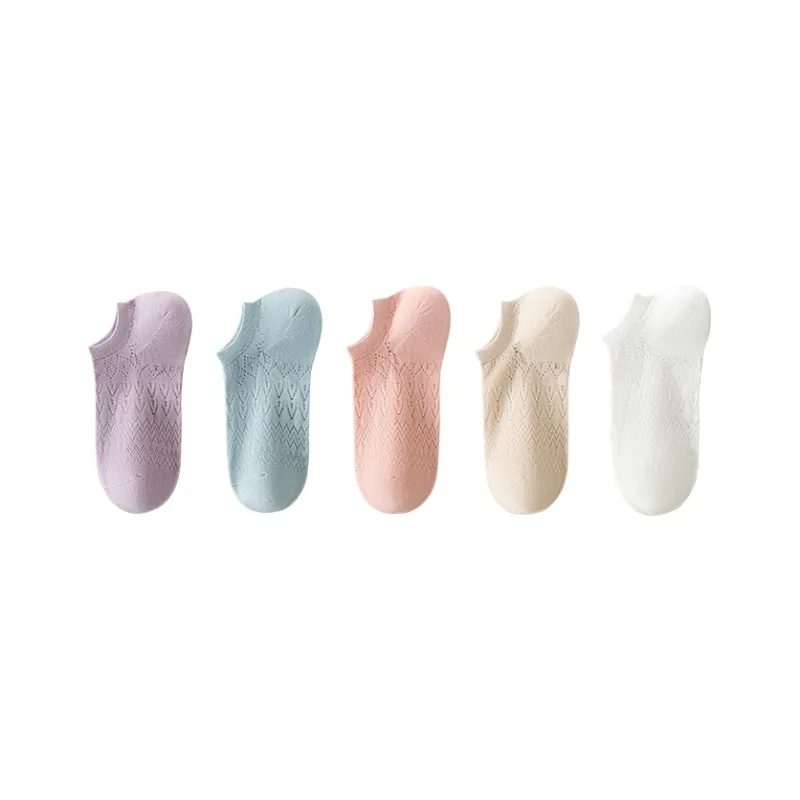 Top Melon No Show Socks Women's 5 Pack-36