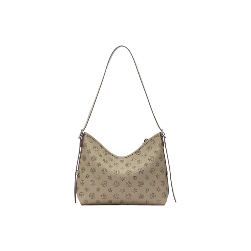 ROBERTA DI CAMERINO Top Grain Cow Leather Tote Bag, Shoulder Bag Women's Classic Black/Elephant Gray-8