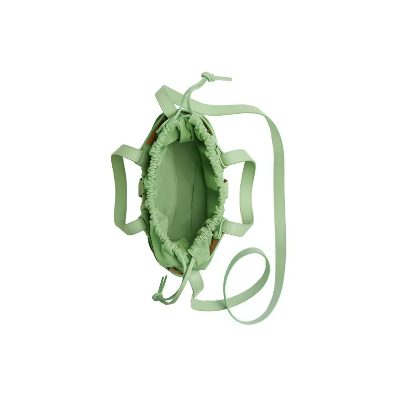 Bottega Veneta Cow Leather Handbag Handbag Women's Green-1