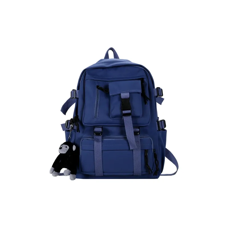 BRABOSTON Nylon Backpack Regular Unisex White/Black/Burgundy/Green/Blue-16