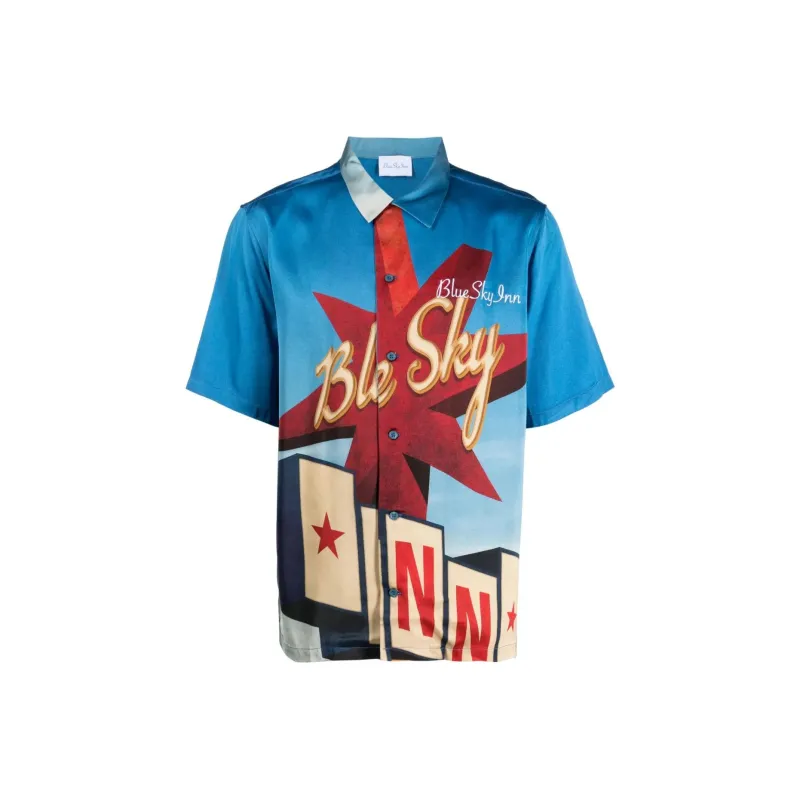 Blue Sky Inn Graphic print Short sleeve Shirt-0