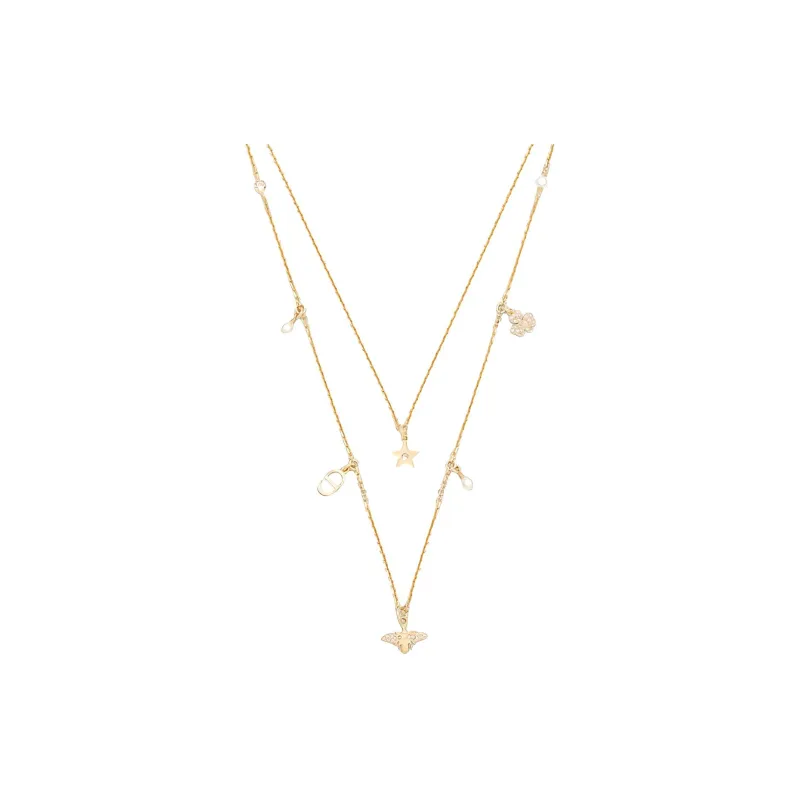 DIOR Lucky Series Necklaces Women's-0