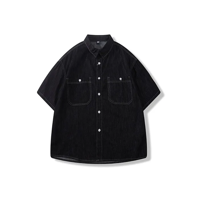 I'm David Shirts Men Black-0